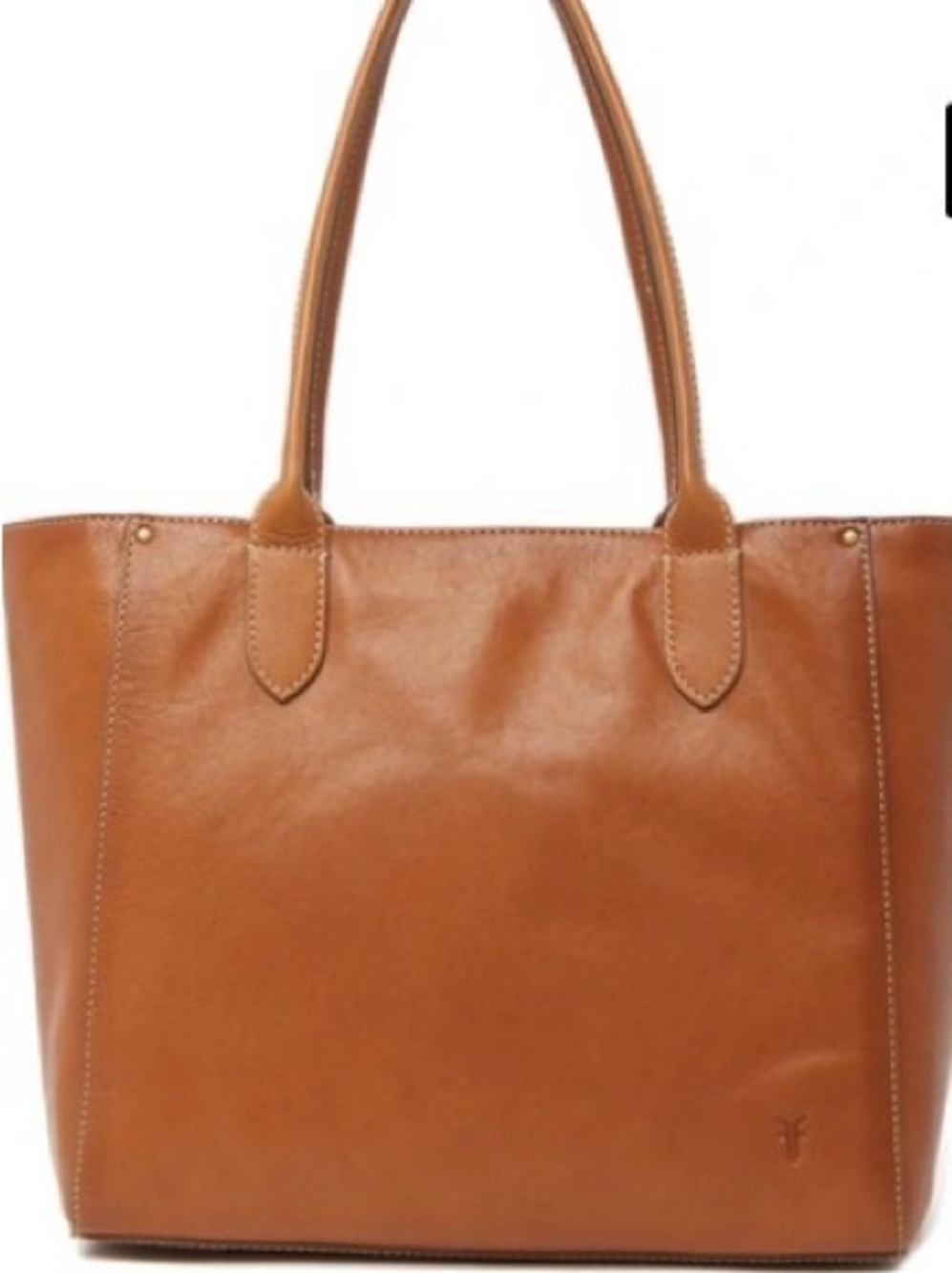 Frye Cognac Leather Tote Bag